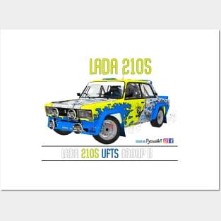 Lada 2105 VFTS Group B Front 08 Posters and Art